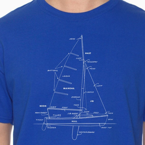 Items similar to SAILBOAT TSHIRT boat t shirt cool tshirt fishing shirt