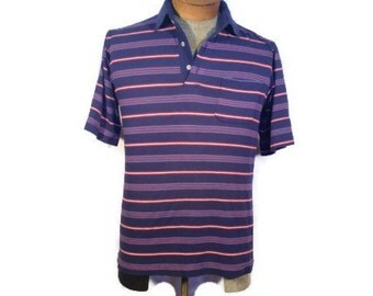 Vintage Polo Shirt, Retro Shirt, T Shirt, 80s Shirt, 90s Polo Shirt ...