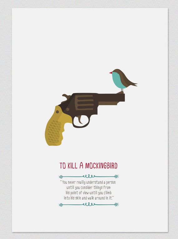 Illustration. To kill a mockingbird