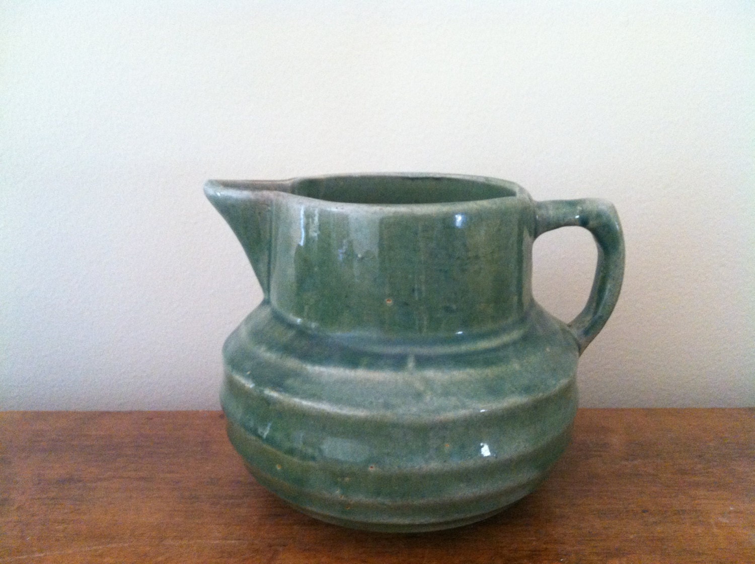 Nelson McCoy 1926 Stoneware Buttermilk Pitcher