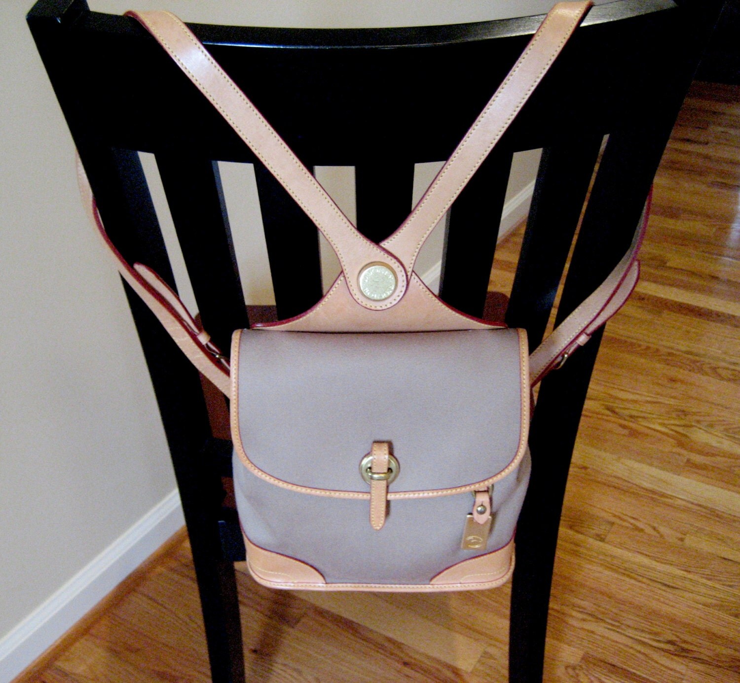 dooney and bourke leather backpack purse