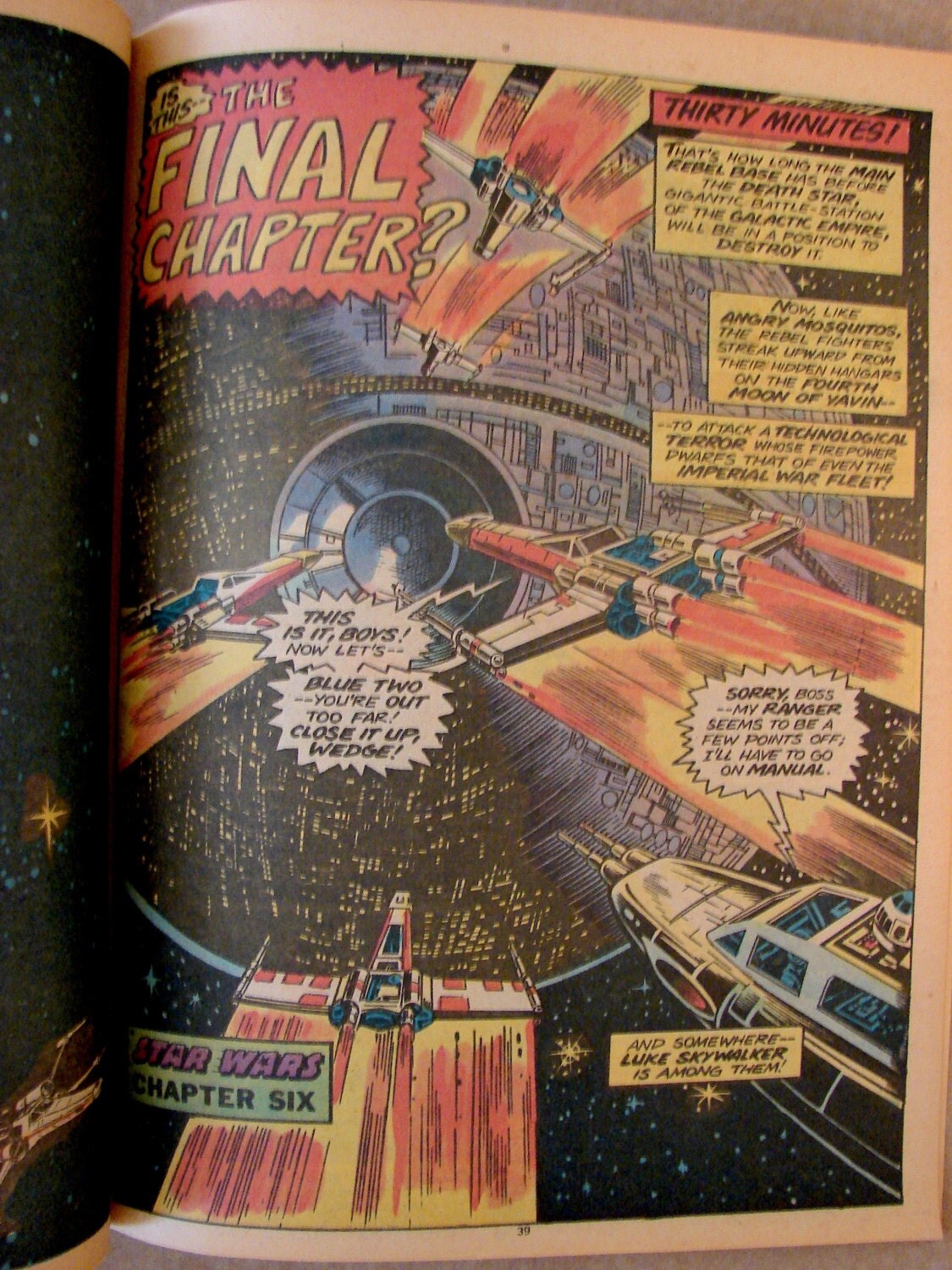 Vintage 1977 Marvel Special Edition Star Wars Oversize Comic
