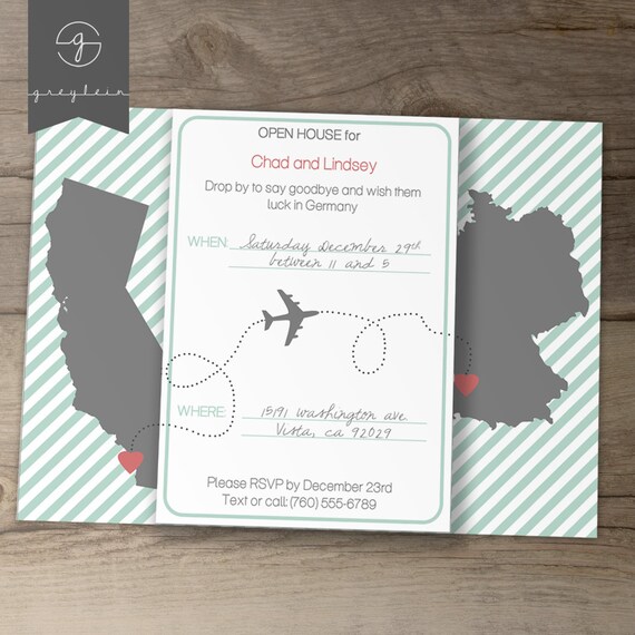 Printable Invitations For Going Away Party 1