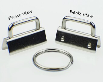 25 Sets Key Fob Hardware 1.25 inch