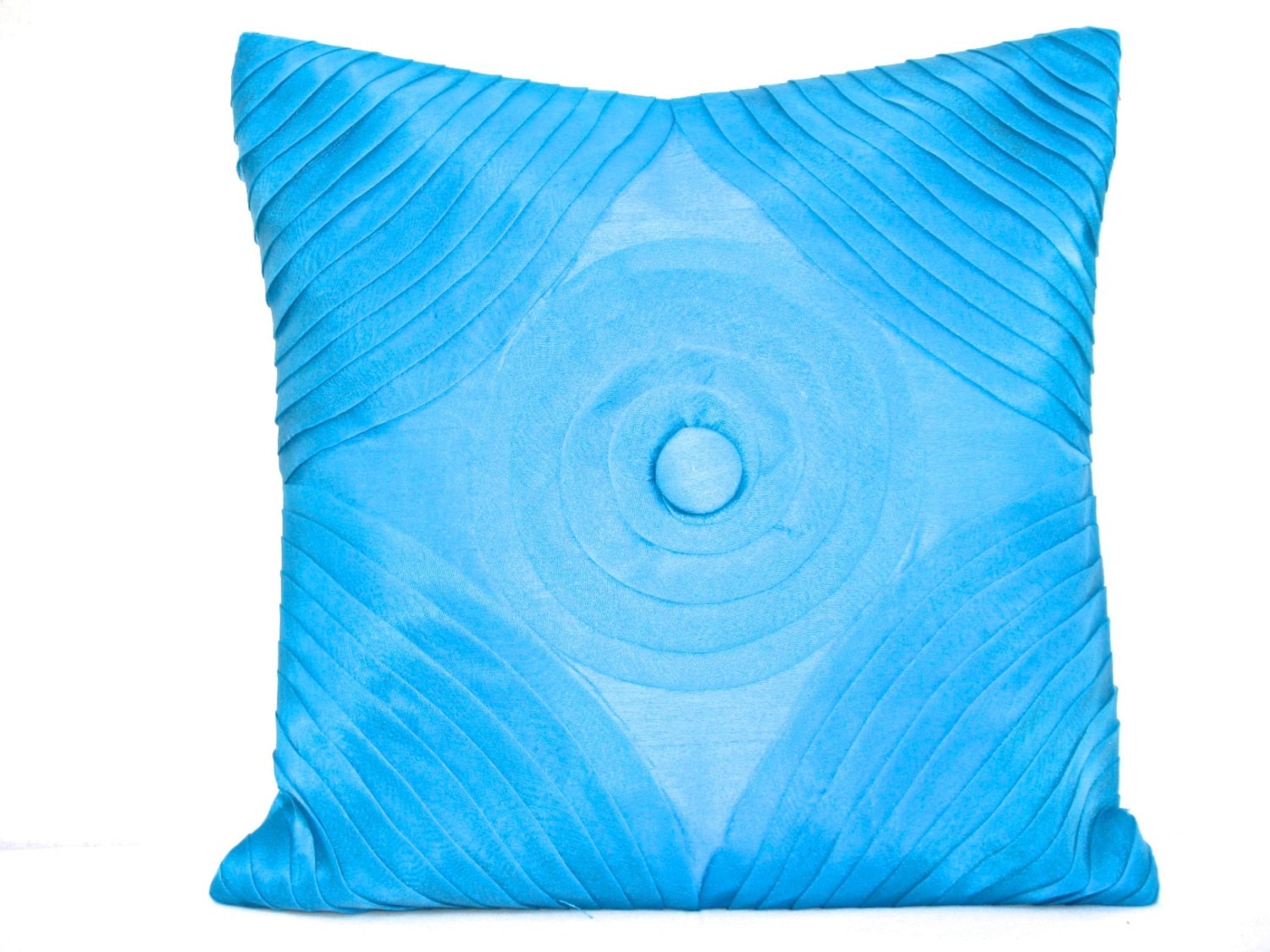 Turquoise Pillow Blue Throw Pillow Blue Pillow Cover Blue