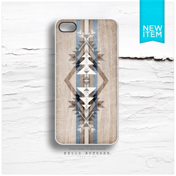 iPhone 5 cas bois Tribal, iPhone 5 s cas Navajo flèches, iPhone 4 cas, iPhone 4 s cas, géométrique iPhone cas, Aztec iPhone I81 couvrir