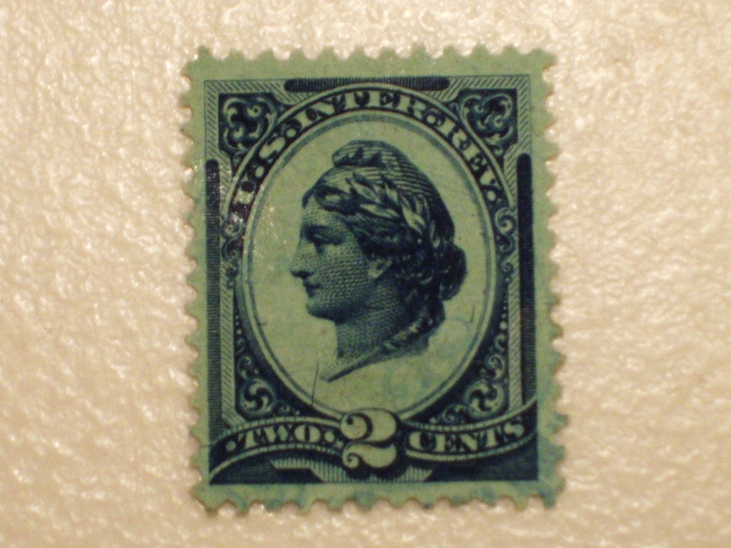 Antique US Internal Revenue 2 Cent Stamp Scott R152 1875 to