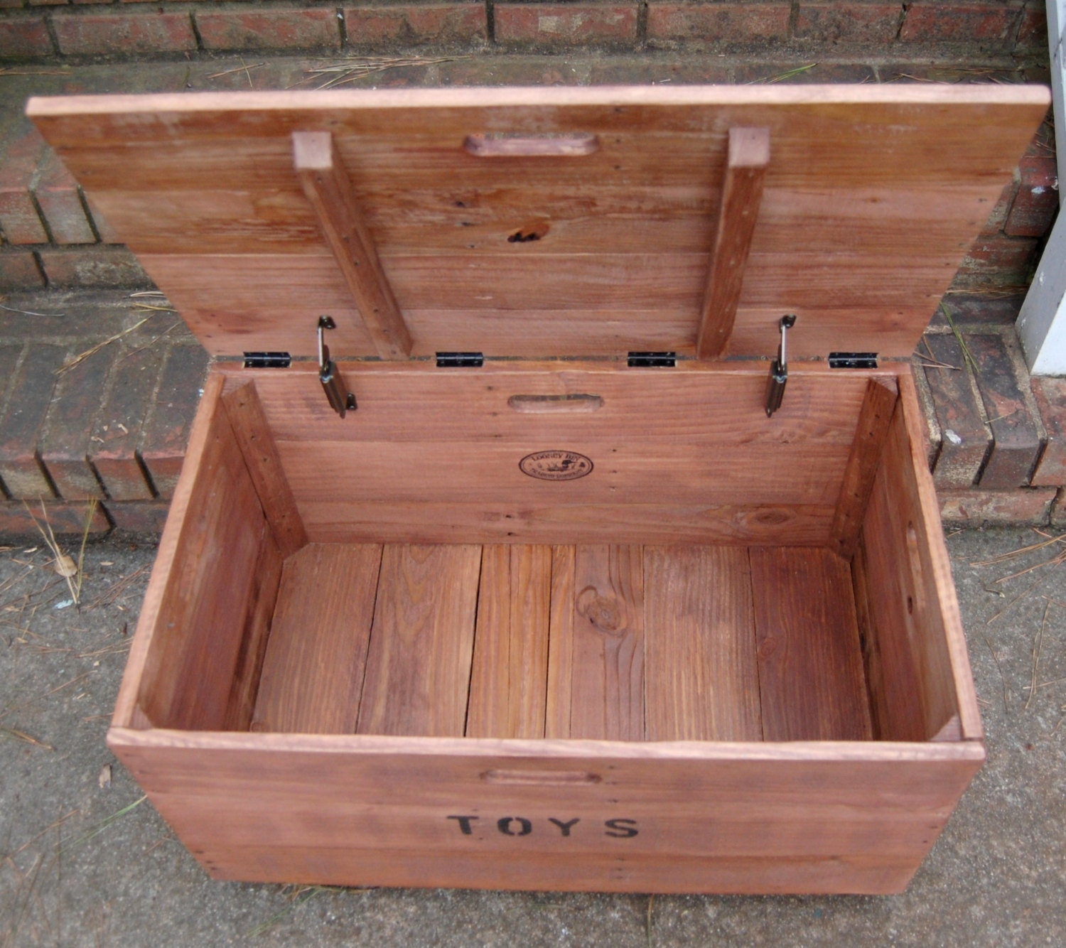 diy wooden crate toy box