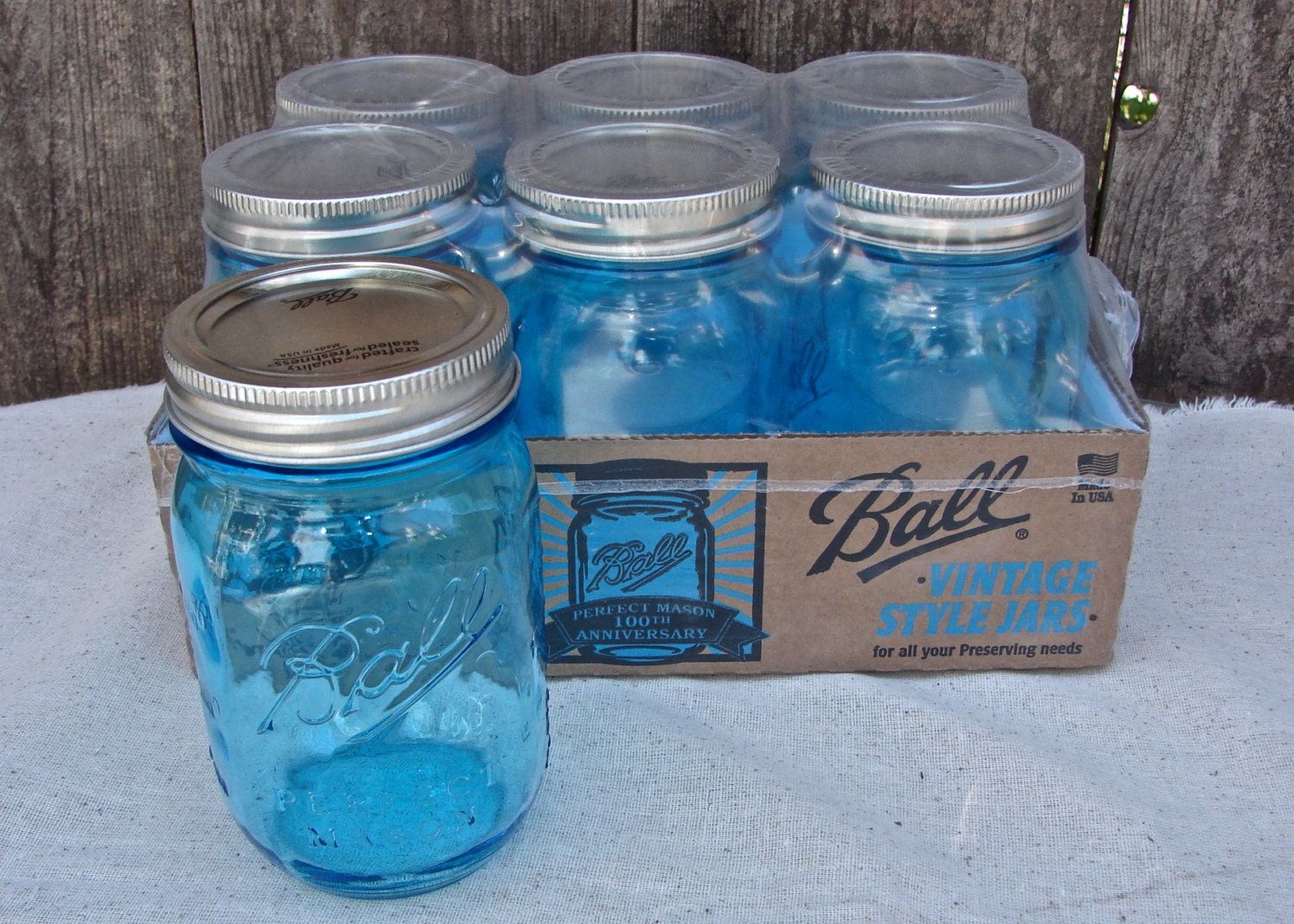 Heritage Collection Mason Jars One Hundred Year Limited