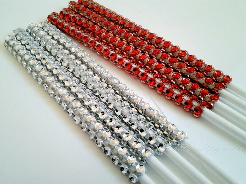 Items similar to Cake Pop Sticks, Bling Cake Pop Sticks, Rhinestone