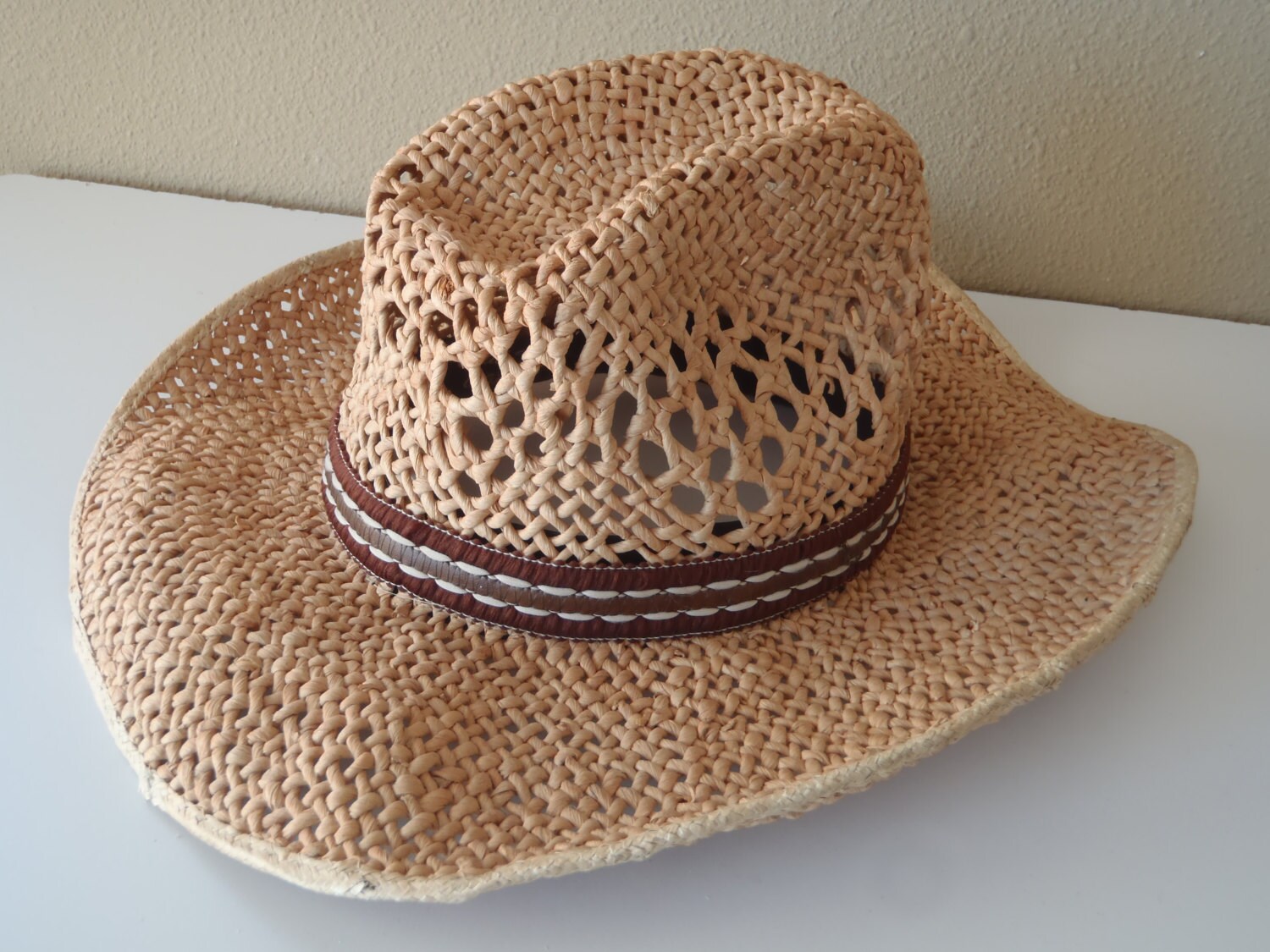 men's raffia straw hats