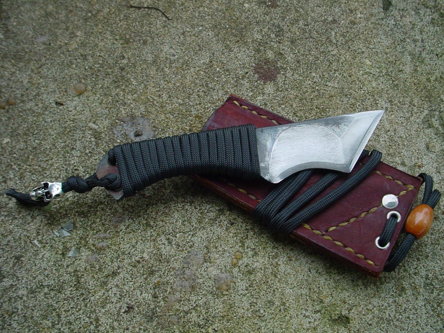 Custom Handmade Tactical/self defense fixed blade knife