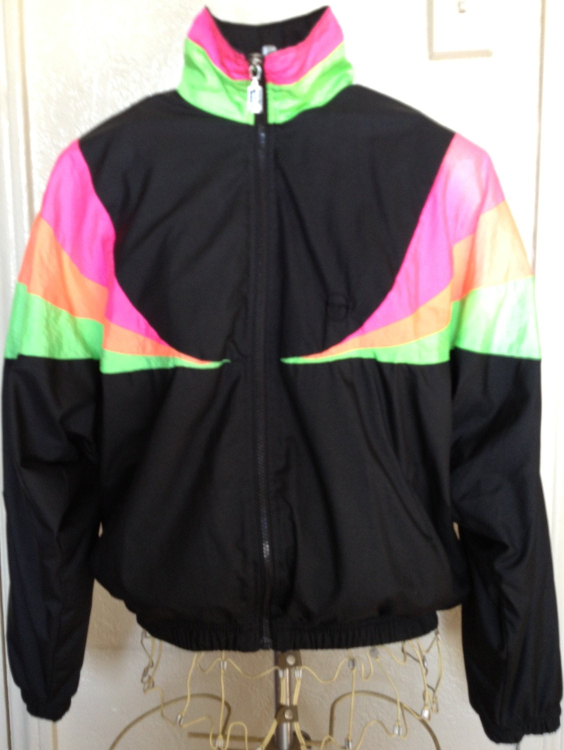 Super RARE Vintage Sergio Tacchini Track Jacket 80s 90s