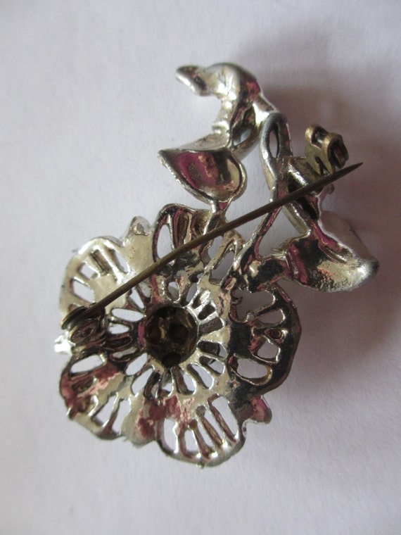 Vintage Costume Jewelry Brooch 1950's