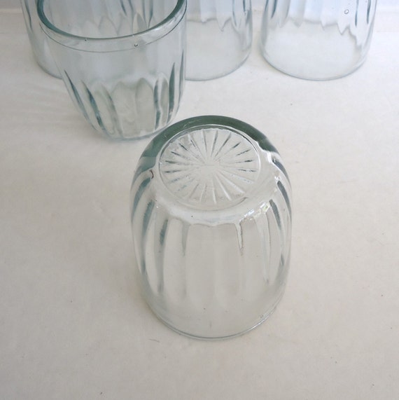 Vintage Jelly Jar Glasses