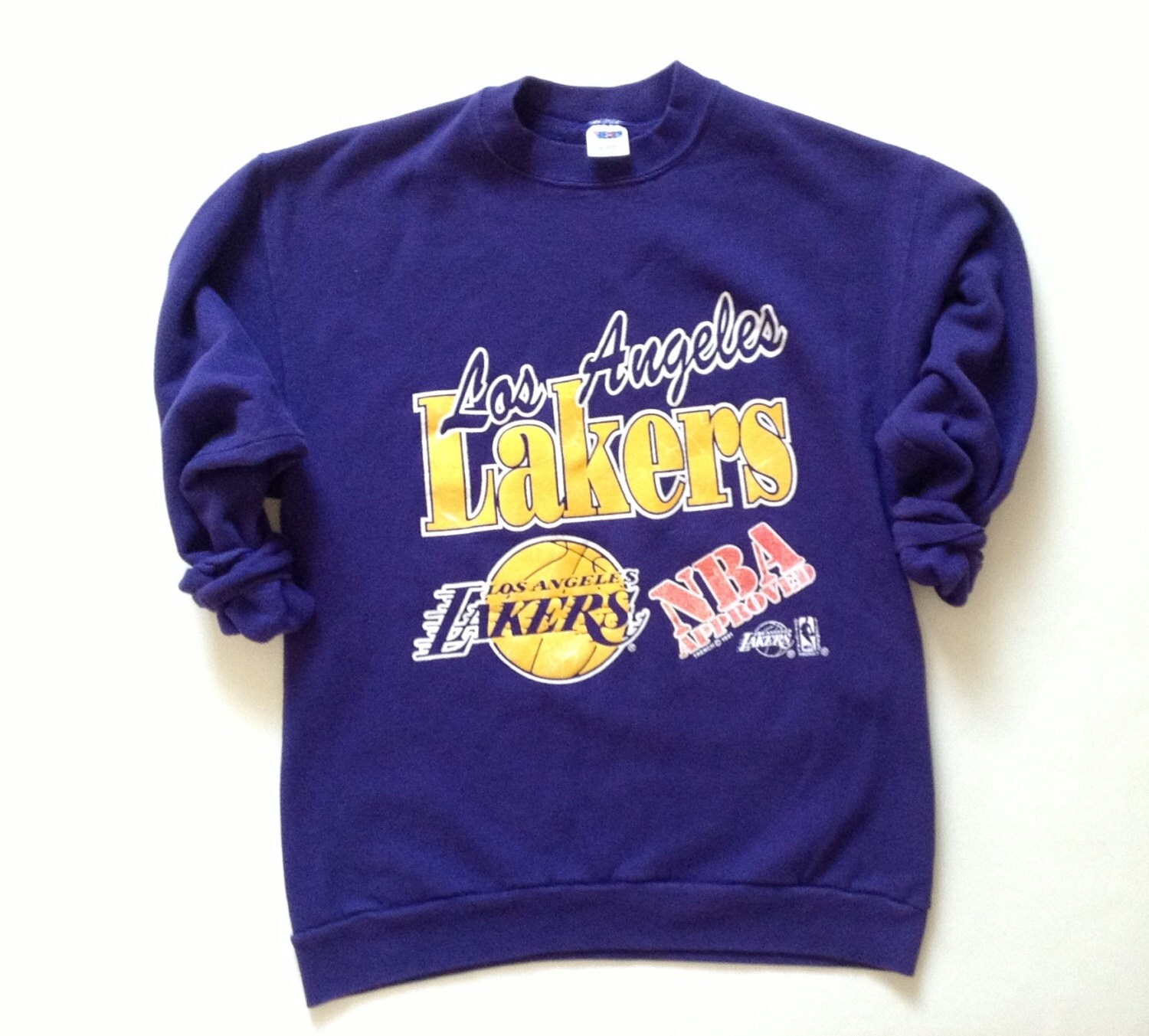 On Sale NBA Crewneck Los Angeles Lakers Medium Crewneck