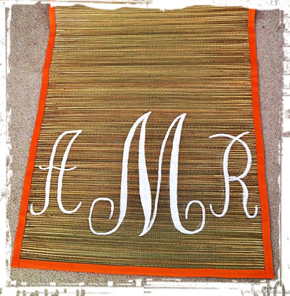 CUSTOMIZABLE Bamboo Aisle RunnerFREE SHIPPING
