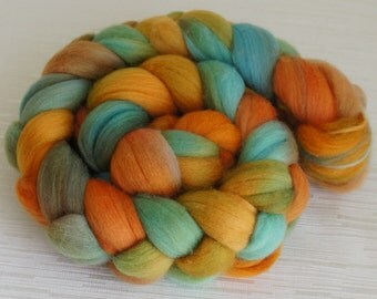 Merino Wool Roving - Hand Painted Felting or Spinning Fiber