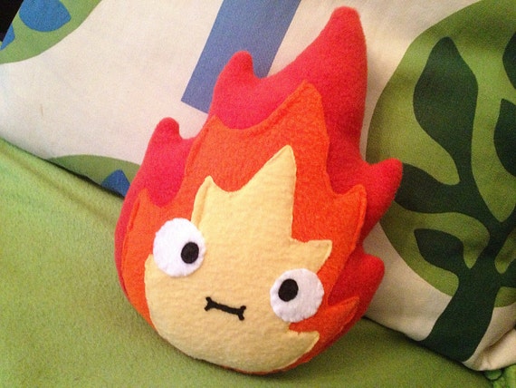 howl's moving castle calcifer plush