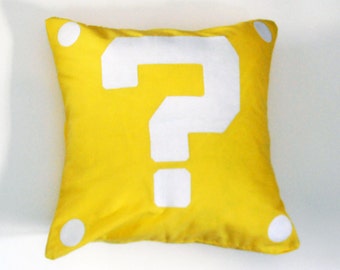 Items similar to Super Mario Question Block Papercraft Party Favor ...