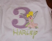 tinkerbell birthday shirts