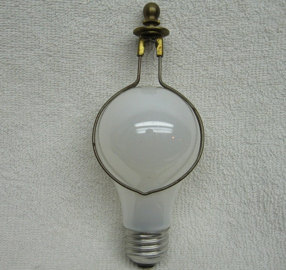 lamp shade holder clip on vintage lamp bulb adapter finial
