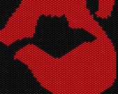 Heart of Love Peyote Stitch Bracelet Pattern