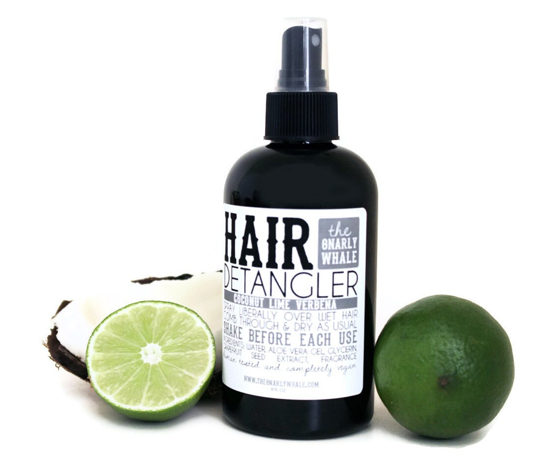 Gnarly Whale Coconut Lime Verbena Detangler