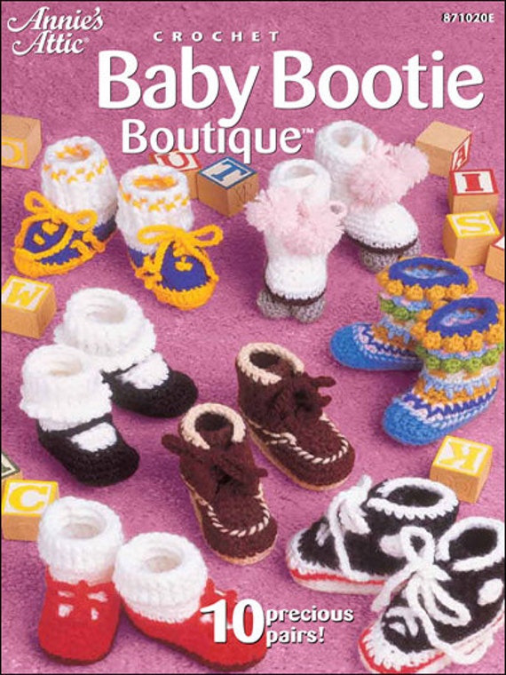 for moccasins crochet baby pattern Pattern Book Boutique Etsy DocHolidays Baby Crochet Bootie by on