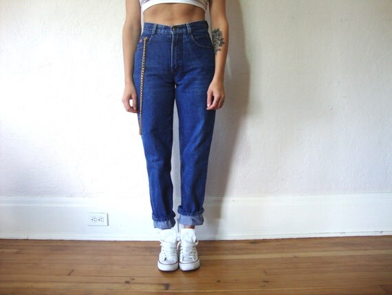 90s High Waist Baggy Jeans Size S/28