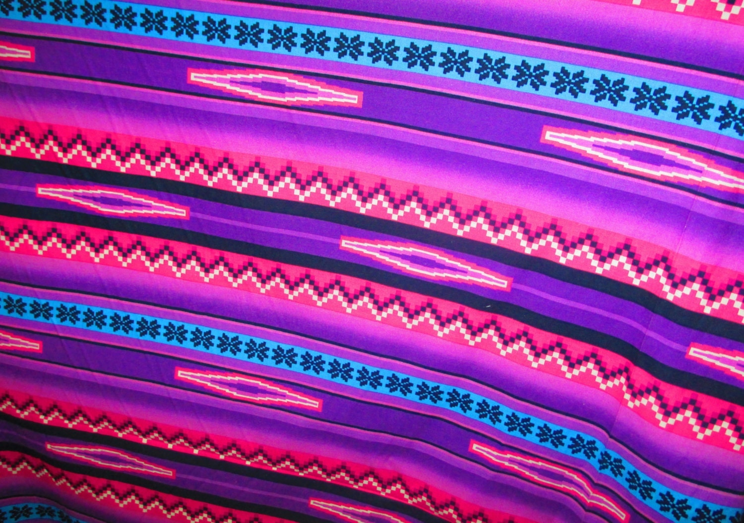 Mexican Fabric Aztec Fabric Tribal Fabric Fabric by the