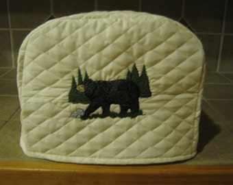 2 or 4 slice Black Bear toaster cover