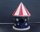 Red White and Blue Birdhouse