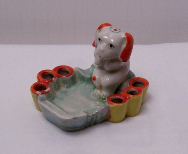 Vintage puppy Cigarette snuffer/ashtray by