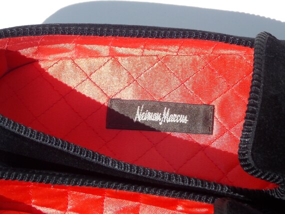 velvet slippers with tuxedo