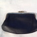Vintage St Thomas Black Leather Change/Coin Purse c.1950-60