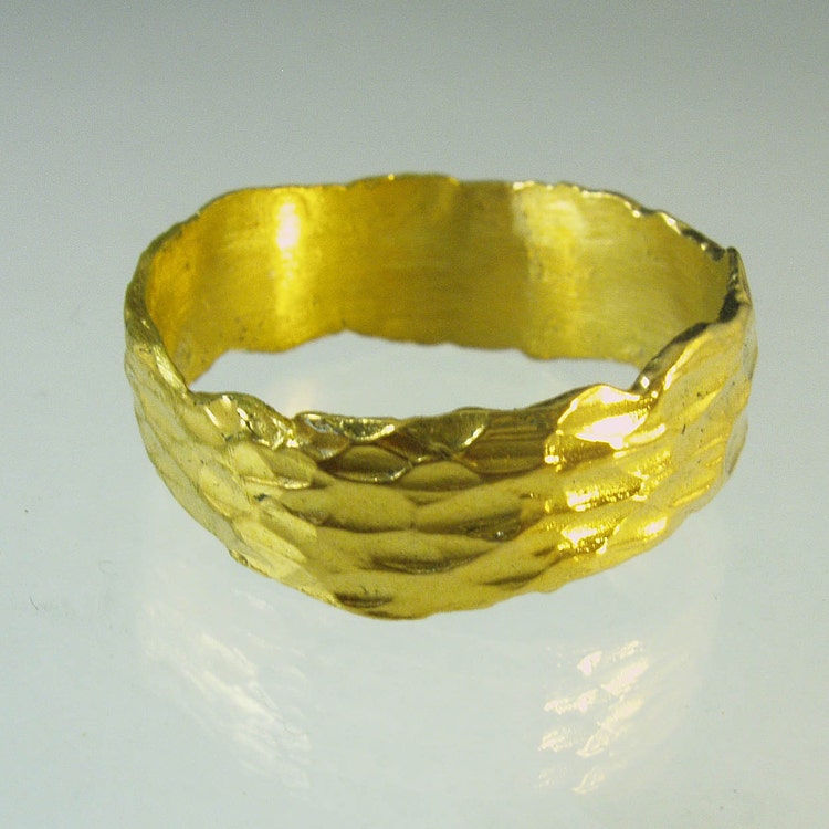  Pure  gold  24 Karat  solid gold  ring100 pure  recycled by Avinoo