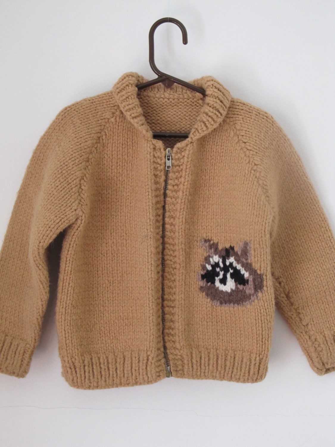 Child's Cowichan Hand Knit Wool Sweater With by SPECIALFXofALBANY