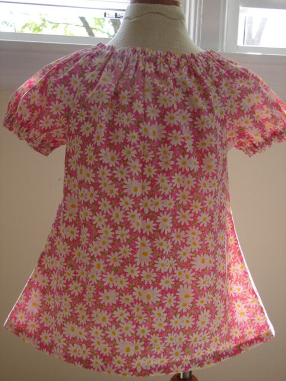 Daisies Peasant Top size 5T/6T FREE SHIPPING