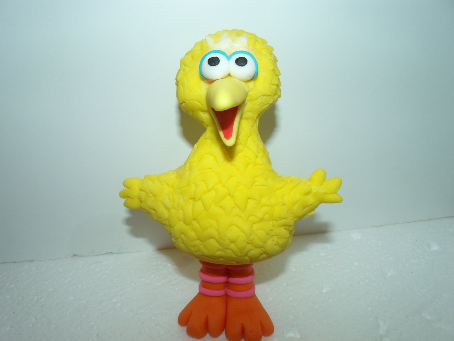 Big bird fondant cake topper by Cupncake1 on Etsy