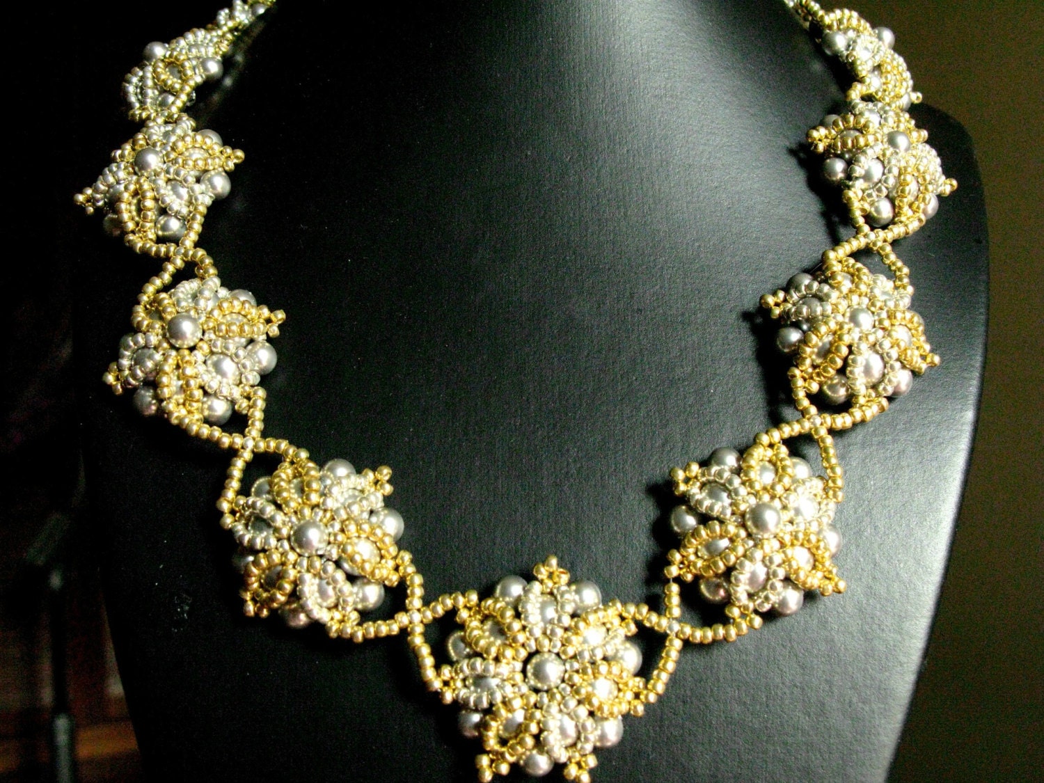 Swarovski crystal wedding necklace statement bridal jewelry | Gorgeous ...