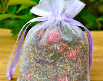 Lavender and Rosewood Potpourri Sachet
