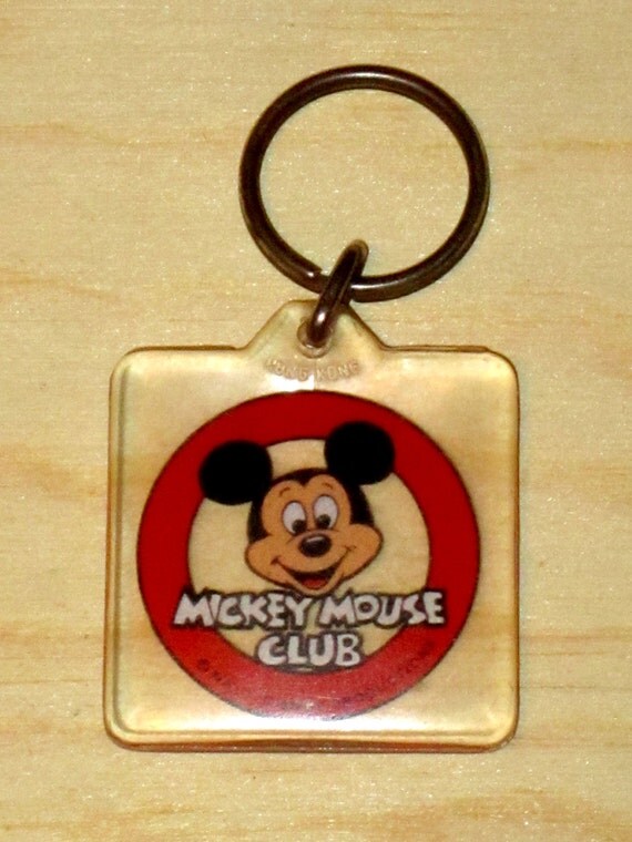 items similar to vintage mickey mouse club keychain on etsy items similar to vintage mickey mouse club keychain on etsy