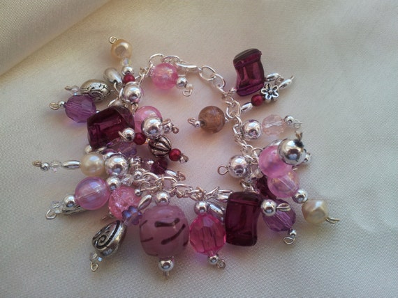 HandmadeLittle Creations Beaded Charm Bracelet With Extender Chain