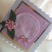 40th Birthday Card - By  Handmadelittlecreations - Hand Stitched Fabric Card