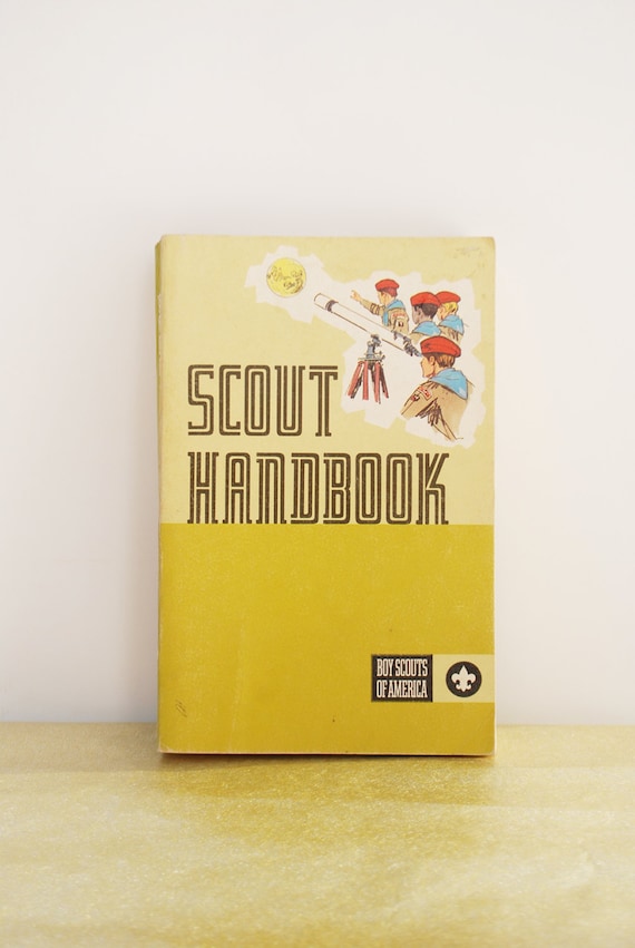 Vintage Boy Scout Handbook Boy Scouts of America by copperseal