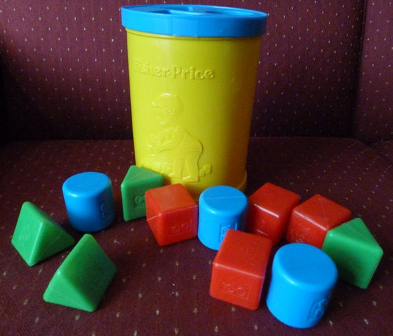 Fisher Price Shape Sorter Posting Box by ThingsofOld on Etsy