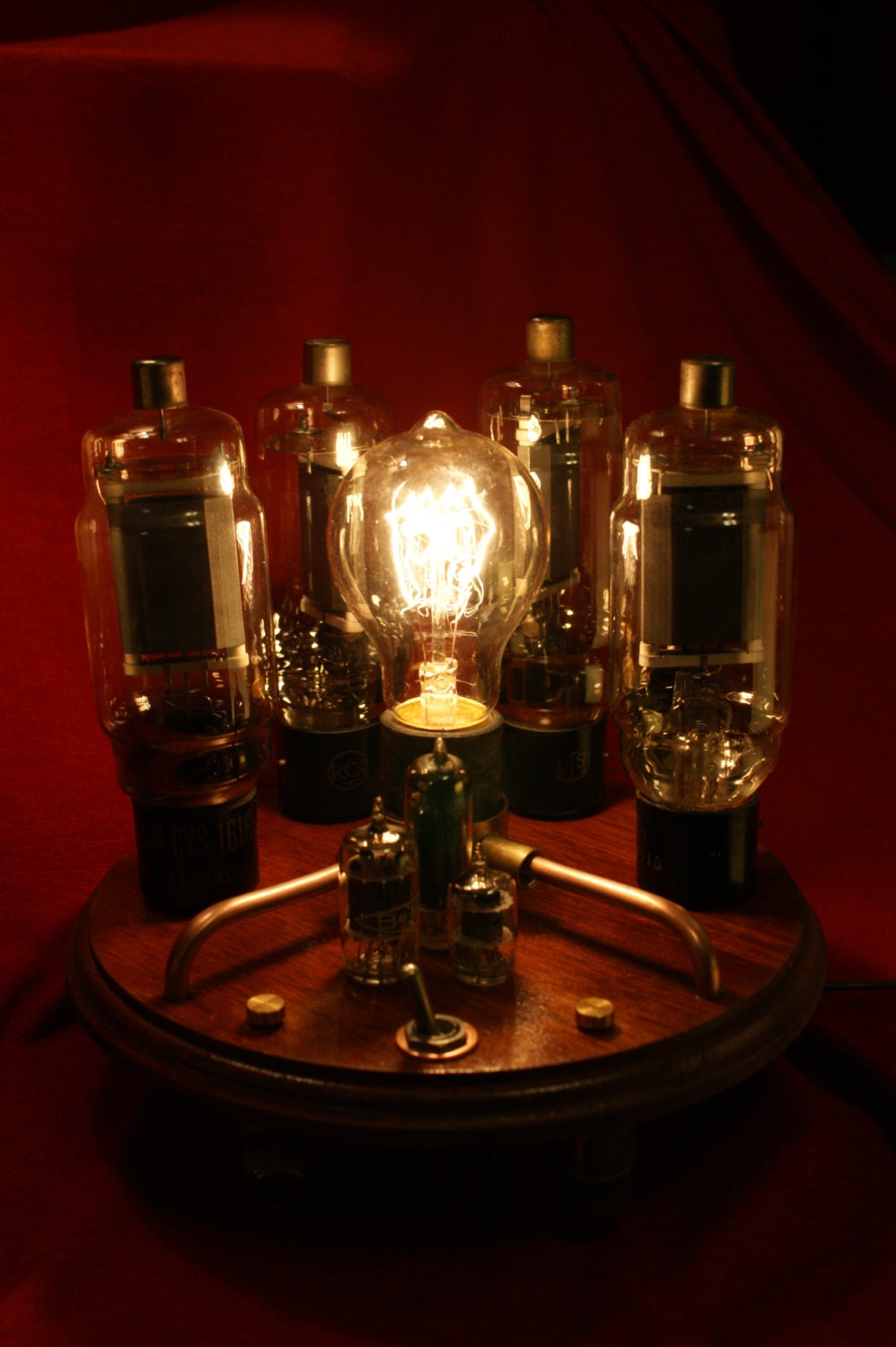 Steampunk Vacuum Tube Lamp