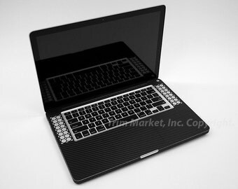Sale! Keyboard Track Pad Macbook Pro 15 Retina A1398 New Style Black Carbon Fiber Protector Skin Decal 2pcs