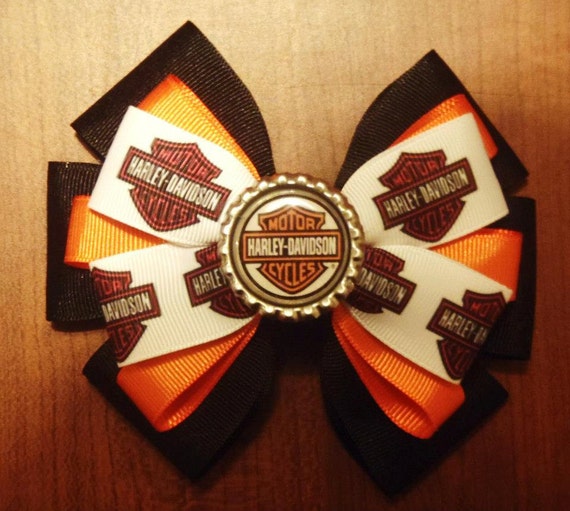  Harley Davidson Hair Bow